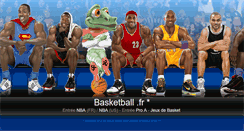 Desktop Screenshot of basketball.fr