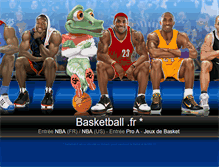 Tablet Screenshot of basketball.fr