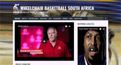 Desktop Screenshot of basketball.co.za