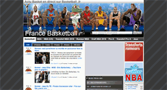 Desktop Screenshot of france.basketball.fr